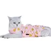 Собачья одежда Pure Cotton Jumpsuit Cat Pajamas девочки против ликовой стерилизации.