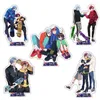 Keychains anime SK8 The Infinity Acrylic Action Figure Stand Model Cosplay Character Reki Miya Plate Desk Decor Standing Sign Fans Gift