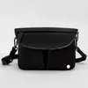 Ll Unisex Xoutdoor Bags Crossbody Bag Gym Elastic Adjustable Strap Shoulder Chest Belts Fanny Pack Blackfs5g