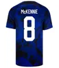 Men 2022 Maglie da calcio della Coppa del Mondo USAS America Pulisic Dest McKennie Adams Reyna Weah Morgan Rapinoe Usmnt Lletget Shirt da calcio degli Stati Uniti