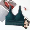 Bustiers korsetter Kvinnors underkläder Tubs Topps Sexig solid färg Top Fashion Push Up Comfort Brassiere Sports Tank kvinnliga underkläder