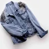 Vestes pour femmes 2022 printemps et automne coréen à manches longues col rabattu veste en jean perlé décontracté mince femme veste en jean vêtements d'extérieur T221008