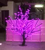 Noel dekorasyonları 1.5m yükseklik LED kiraz çiçeği ağacı ışığı 480pcs ampuller 110/220vac Yedi renk seçenek yağmur geçirmez dış mekan kullanımı ücretsiz