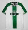 Retro Nigeria 1994 Home Away Soccer Jerseys Kanu Okocha Finidi Nwogu Futbol Kit Vintage Football Jersey Classic Shirt 1996 1998 248E