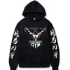 Herren Hoodies Sweatshirts Anime Baki Hanma Yujiro Print Pullover Harajuku Sportswear Japanische Manga Hip Hop Hoodie G221008