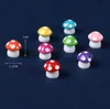 Small Resin Mushroom Halloween Party Decoration Outdoor Party Festival Prop Decorations SN6830