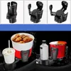 Drink Holder 2 In 1 Cup Expander Multifunctional Car Organizer Rotating Extra Adjustable Upper Mouth Dual Holde