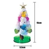 Decorazioni natalizie 14CM Magic Growing Tree Fai da te Divertimento Regalo di Natale Giocattolo per adulti Bambini Home Festival Decorazione per feste Puntelli Mini