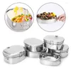 Dinnerware Sets Quality Stainless Steel Square Lunch Box Bento Picnic Container Travel 1/2 Layer