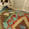 Carpets Small Block Afghanistan Kilim Tapestry Decoration Blanket Pad Nation Square Mat Thin Manualgc195kliyg28