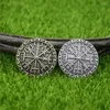 Broches nostalgie nordique Viking Vegvisir boussole scandinave islandais Wicca métal pour hommes femmes accessoires Vintage