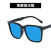 Lunettes de soleil Fashion Black Square Men Brand Designer Mirror Cat Cat Eye Sun Glasses Femme Nuances UV400 Feminino en plein air Feminino7668650