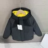 Kinderjasontwerper Babykleding Down Coats Jacket Kidkledige capuchon Tops Dikke warme outdarse girl boy girls jassen lange mouw