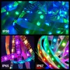 Paski 1M 2M 3M 4M 5M Smart WS2812B DIY LED Pasek Podświetlenie Indywidualne Adresbie WS2812 RGB Light 30LES/M WODY ODPOWIEDNI