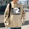 Men's Hoodies Sweatshirts 2022 Japan Anime Hoodie Attack on Titan 후드 긴 소매 Streetwear 하라주쿠 스웨트 남성/여성 유니섹스 스포츠 탑 풀오버 T221008