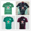 2022 Irlanda Home Away Jerseys de rugby 19 Equipo nacional de la Copa Mundial 21 22 23 Camisa de rugby Retro League Jersey Camisetas S-3XL