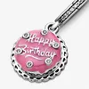 S925 Ciondoli in argento Ciondolo a forma di palloncino Bracciale Pandora originale per gioielli Regalo di compleanno