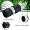 Auxílios de treinamento de golfe Telescópio óptico Alcance Alcance Jardas Medida Roleta Medidor Telêmetro Distância Outdoor Monocular E8b9