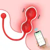 Яйца/пули приложение Bluetooth Вибратор для женщин стимулятор клитора беспроводной вагинский шарик пульт дистанционное управление женскими сексуальными игрушками взрослые 18 221010