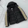 Heren Down Designer Parkas Thich Jacquard Downs Jacket om warme capuchon losse pocket uit de lozers Mens Vrouw te houden Oversized 3xl 4xl 5xl