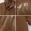 Hommes sweat à capuche lettre imprimé pull à capuche Streetwear 2022 Harajuku décontracté coton ample Punk gothique sweats à capuche mâle