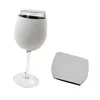 Neopren flaskhållare Drinkware Handle White Thermo-Proof Goblet Coffee Wine Cup Holder