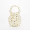 Shoulder Bags Casual Thick Rope Woven Women Handbags Designer Crochet Small Tote Bag Luxury Knitted Hand Trend Female Purses 2022