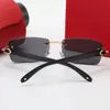 Carti Designer UV400 Se anteojos de alta calidad para mujeres Gafas de búfalo MARCO DE TEXTURA DE LUXURA Fashion Sonnenbrille