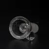 DHL Fumar Embriagador Tazón de vidrio Claro de paredes gruesas 14 mm 18 mm Bong de vidrio macho Tazones Pieza para agua Bongs Dab Rigs Tuberías