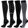 Sports Socks Compression 20-30mmHg Meias de enfermagem respirável Men's Basketball Football Men's