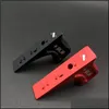 Taktiska tillbehör airsoft Tillbehör Mlok Keymod Handguard Dual-Use Hand Stopper Metal CNC Laser Gravering BCM-Grip Handstop Hu Dhriz