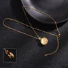 Pendant Necklaces Luxury Necklace Moonstone Designers Jewelry Diamonds Necklace Women Fashion Titanium Steel GoldPlated Never Fad8852285