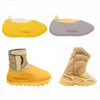 Designer Boots NSLTD Knit Runner Boots Rnr Sokken Speed Slip On Sneaker Snow Sulphur Stone Beige Black Knitting Footwear Box
