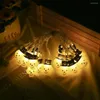 Strings Led Fairy Lights Copper Wire String IP44 Waterproof Atmosphere Lamp Holiday Outdoor For Halloween Tree Decoration