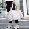 Duffelp￥sar rese v￤ska handbagage stor kapacitet bagage anti-st￶ld vattent￤t slitstark axelhelg gym mode kvinnlig