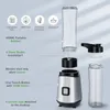 Meyve Sebze Araçları Homgeek Taşınabilir Elektrik Meyve Sesici Blender Shakes ve Smoothies için 400W Meyve Suyu Maker 2 Tritan Seyahat Şişeleri Mini Blender 221010