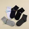 Sports Socks 5 Pairs/Lot Men Cotton Design Long Running Outdoor Athletic Camping Hiking Sock Travel Casual Male Gifts