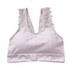 Yoga Outfit Women Fitness Sports Bra Padded Push Up Female Lace Crop Top Gym Shirts Seamless Sport Brassiere Tops Vest