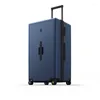 スーツケーストロリースーツケースファッションスピナーキャリーオントラベル荷物20/24/28インチボードバリューズパスワードボックス