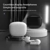 Trådlösa öronsnäckor Bluetooth 5.3 Hörlurar LED Power Display Earskydd Hi-Fi Stereo Sound Deep Bass Crystal-Clear Calls Headset med laddningsfodral