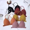 Bustiers & Corsets Women Cotton Bra Sexy Top Push Up Small Chest Ladies Thin Tube Female Crop Underwear Bralette