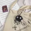 Key Rings dio Ghibli My Neighbor Totoro Keychain Spirited Away Briquettes Elf Doll Toy Bag Purse Accessory for Miyazaki Hayao Comic Fan L221010