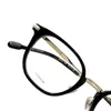 Neues Modedesign, optische Titanbrille, Cat-Eye-Rahmen, transparente Linse, einfacher, vielseitiger Business-Stil, heißer Verkauf, Großhandelsbrillen, Modell 50021