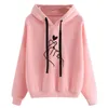 Pink new women's hoodie spring autumn sweater women LUXE letter printed