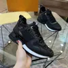 Designer casual skor kvinnor klassiska springa bort sneakers lyx läder tränare mode gummi yttersula sneaker blandad färg chaussures original låda