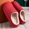 Sandals Winter Warm Plush Slippers Waterproof Woman Men Indoor Lovers Home Slipper Thick Sole Female Kitchen Shoes