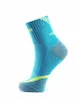 Sportstrumpor 3 par Taan Men Sock Badminton Tennis Tjock Cotton Skidproof Kne High Handduk T-345