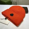 Chapéu de malha de designer gorro de lã para homens e mulheres bonés de caveira quentes marca de moda feminina gorro gorro 9 cores