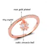 Wedding Rings Kiozol Shiny Crystal Ball Pendant voor vrouwen Lady Girls 2022 Fashion Jewelry Accessories ZD1 XS1