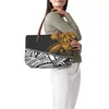 Borsoni Cumagical Borsa di grande capacità per le donne Hawaii Plumeria con borsa a tracolla casual femminile stampata in 3D Bolsa